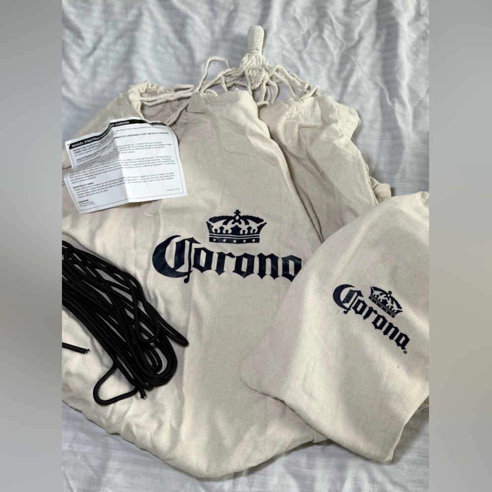 Corona Cream Canvas Tote